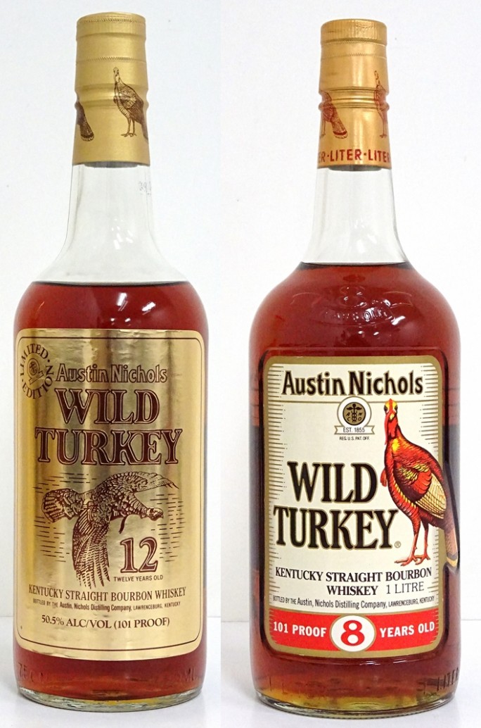 ワイルドターキー8年 旧ラベル 1L 【未開栓】WILD TURKEY ワイルド