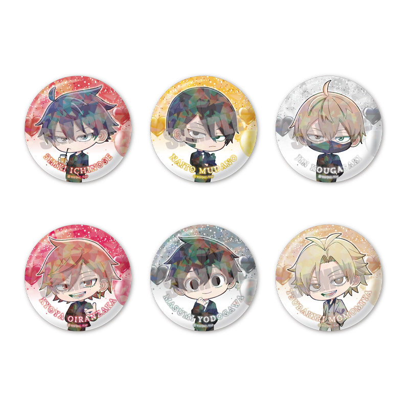 桃源暗鬼 トレーディングホログラム缶バッジ PARTY ver.（全6種