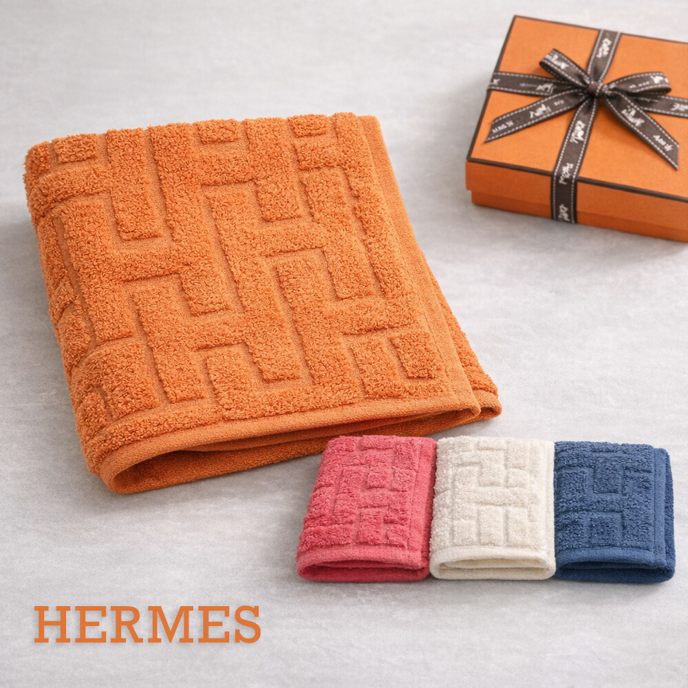 楽天市場】エルメス HERMES ハンカチ ハンカチタオル ハンドタオル