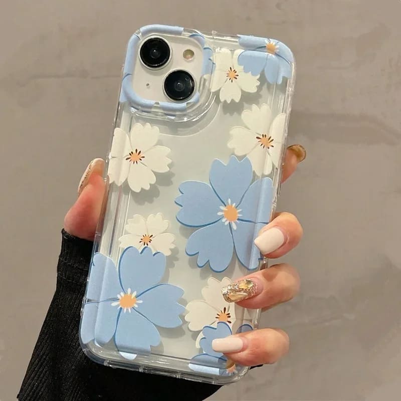 楽天市場】iPhone スマホ ケース カバー クリア 透明 花柄 SE XS XR 12