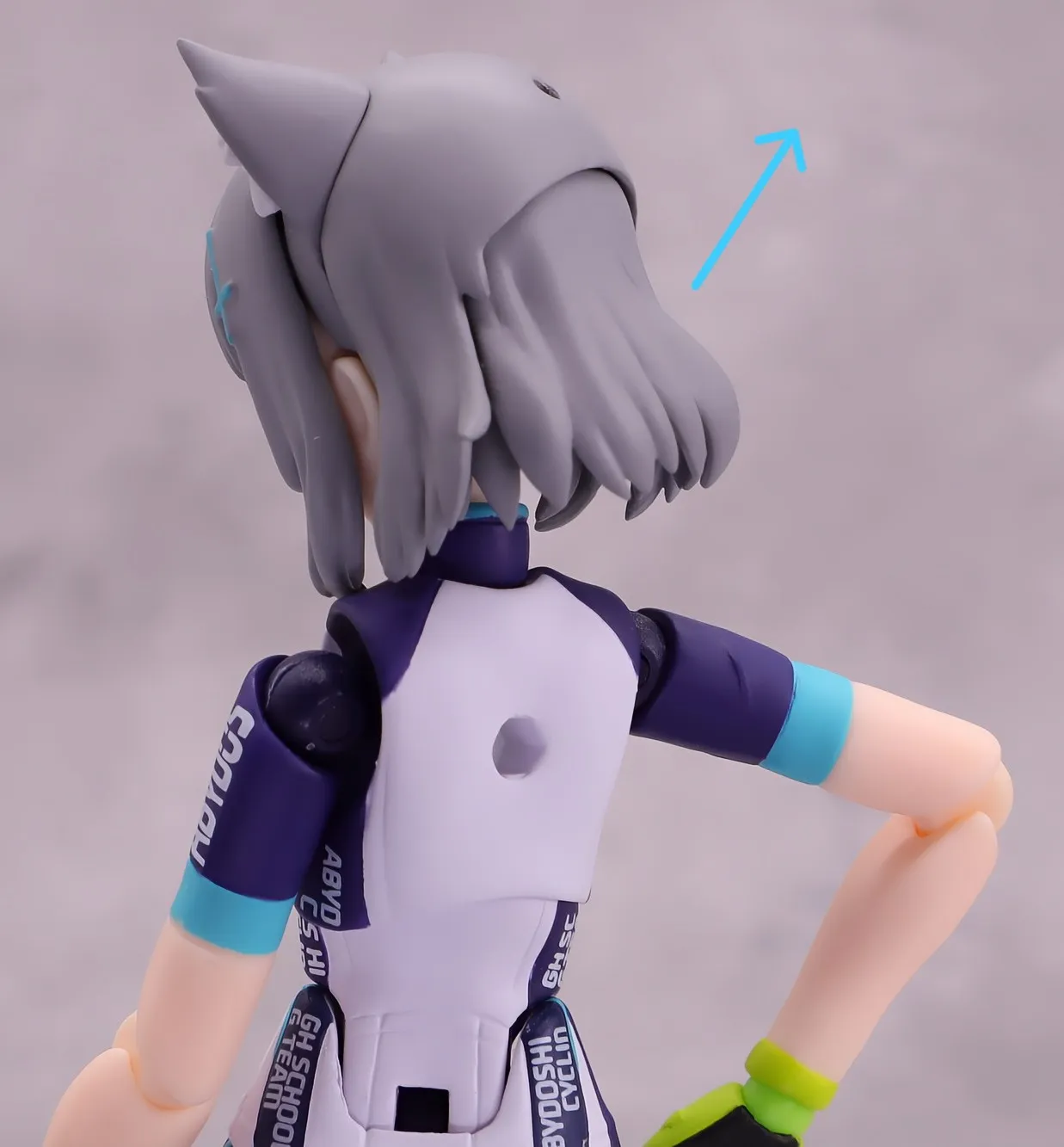 figma 砂狼シロコ (ライディング) DXエディション レビュー (ブルー