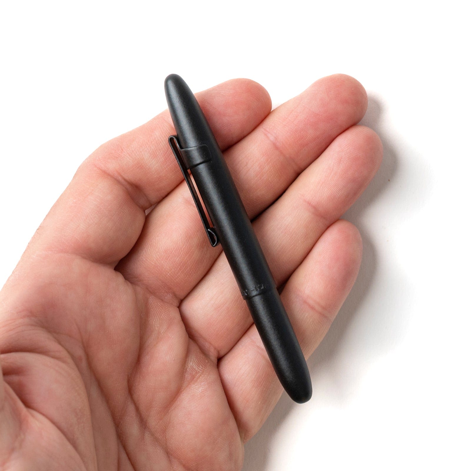 Fisher Space Pen - Matte Black Bullet with Clip - Popov Leather®