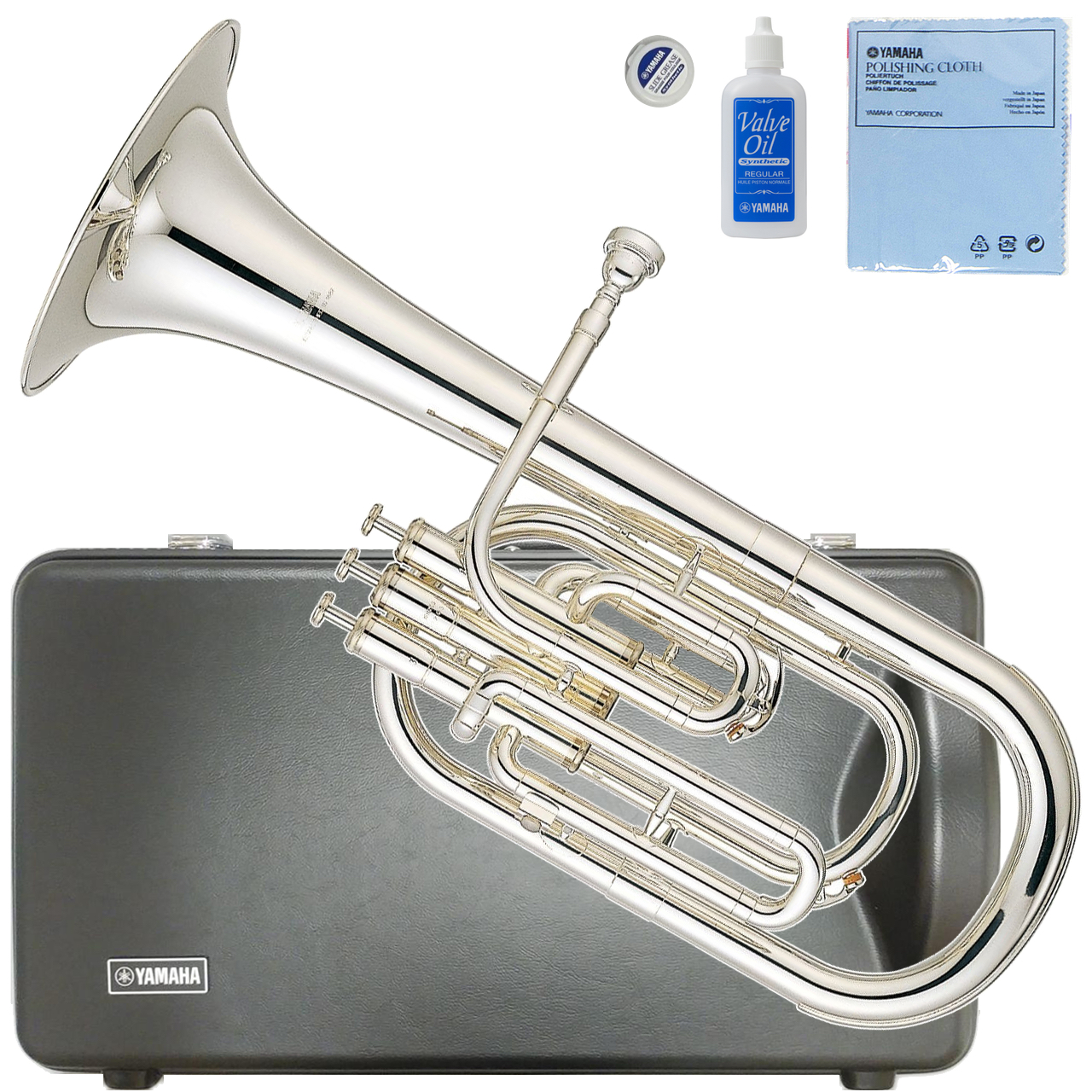 YAMAHA ヤマハ 5年保証サービス対象 YAH-203S アルトホルン 銀メッキ