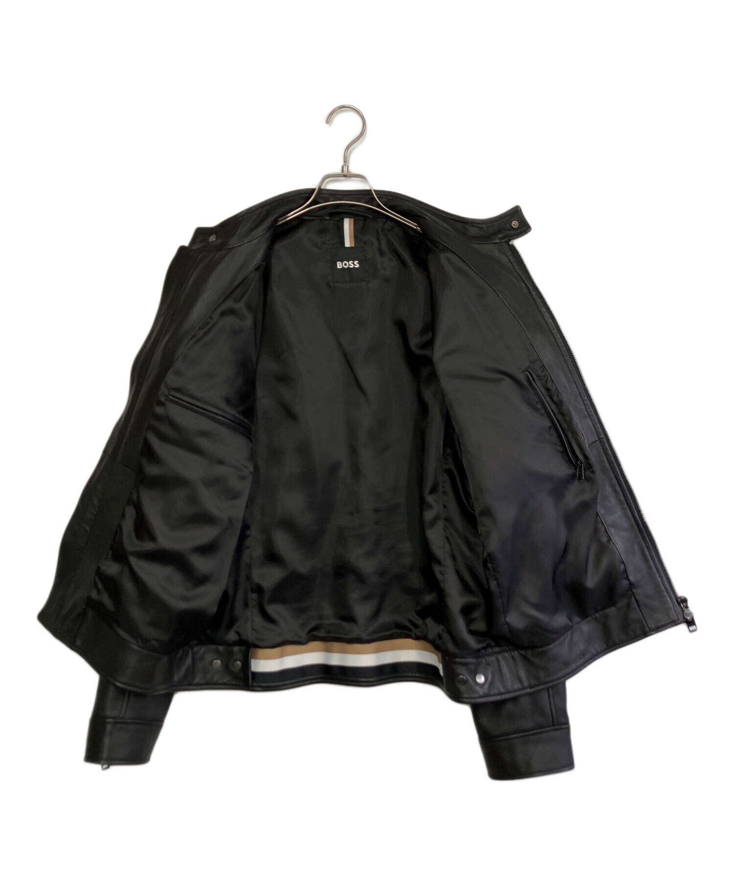 中古・古着通販】HUGO BOSS (ヒューゴ ボス) ラムレザージャケット