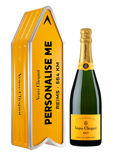 Yellow Arrow Champagne Box | Veuve Clicquot