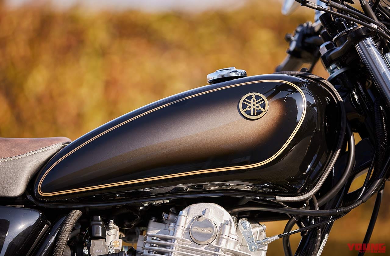 SR400、ファイナルエディションタンク