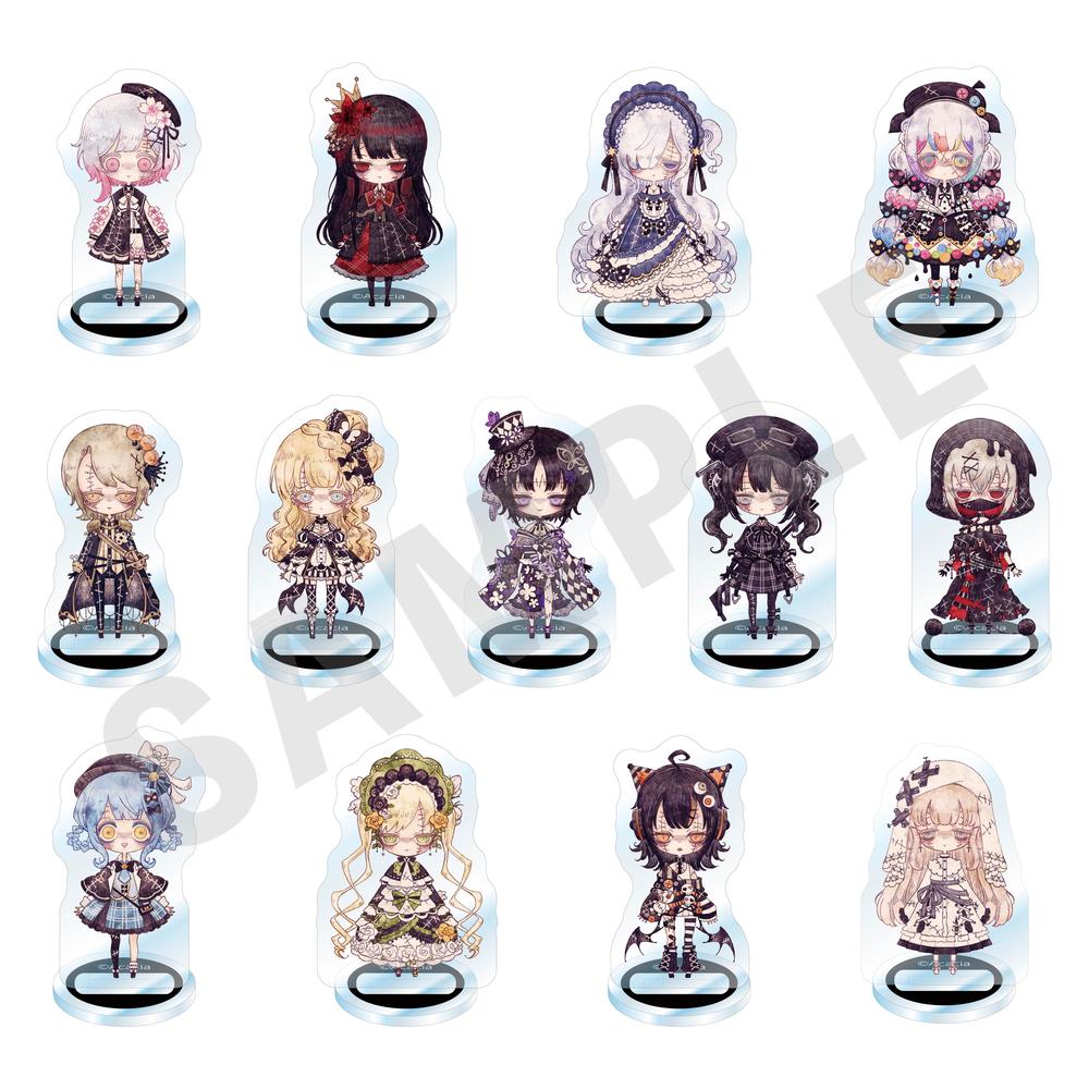 魔法少女ノ魔女裁判 まのさば アクリルキーホルダー SDアクキー 二階堂
