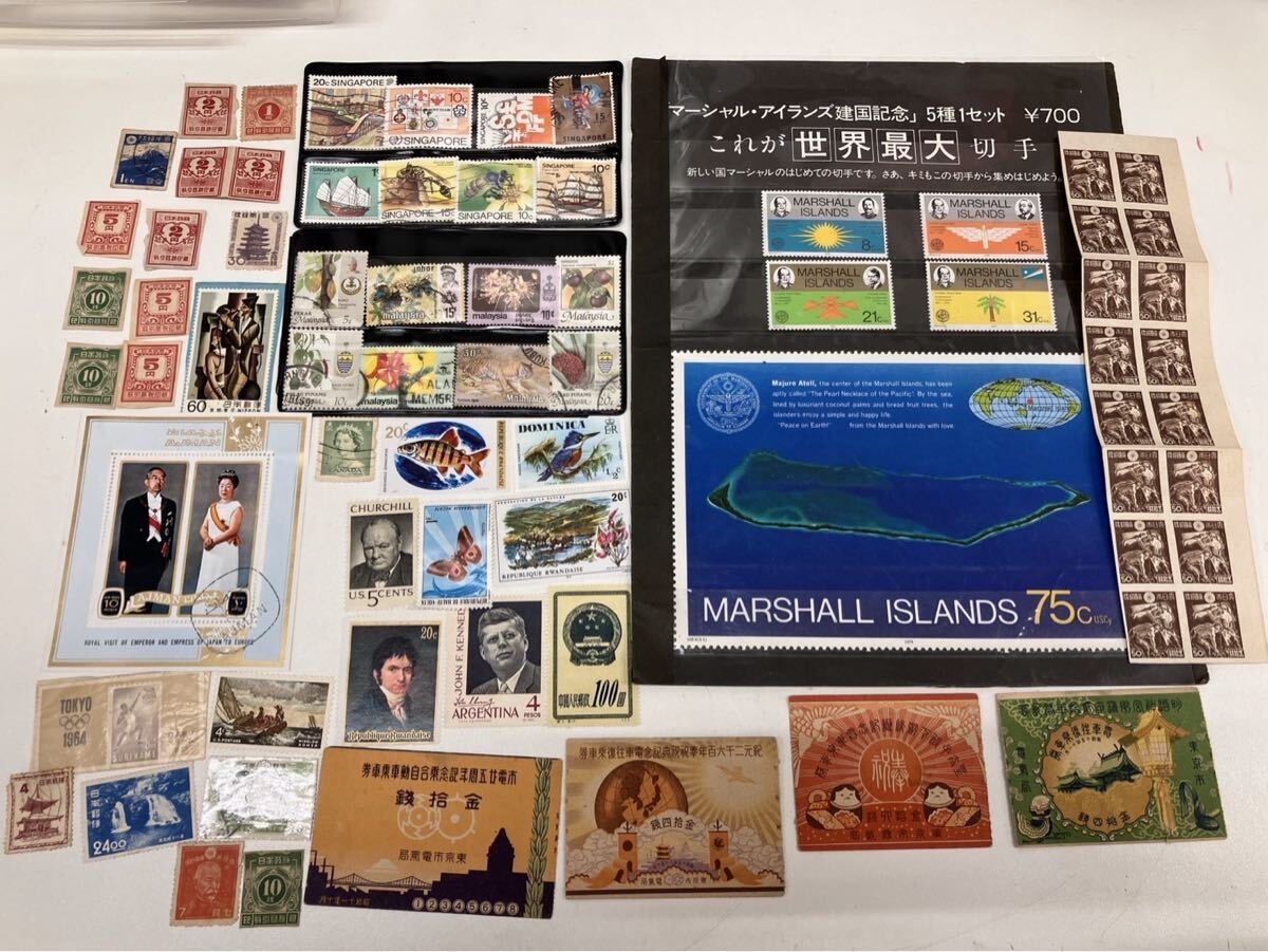 ケ*ジ様 【レア物あり】外国切手 使用済切手 コレクション アルバム