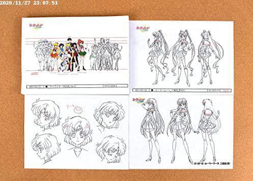 美少女戦士セーラームーンCrystal 3期 設定資料 制作資料 【83枚】 美