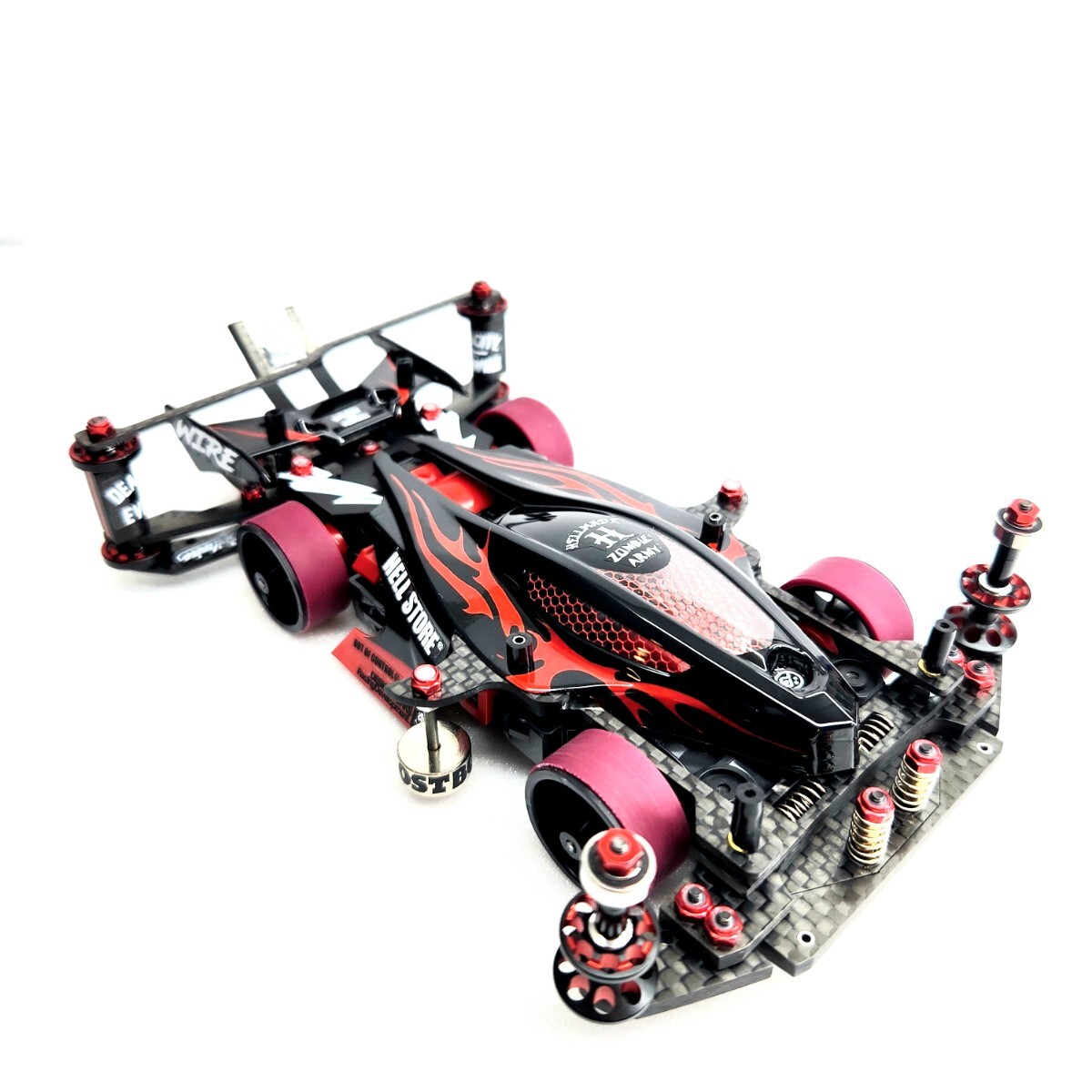 ミニ四駆 デュアルリッジJr 完成品 MSフレキ フルカスタム｜Yahoo