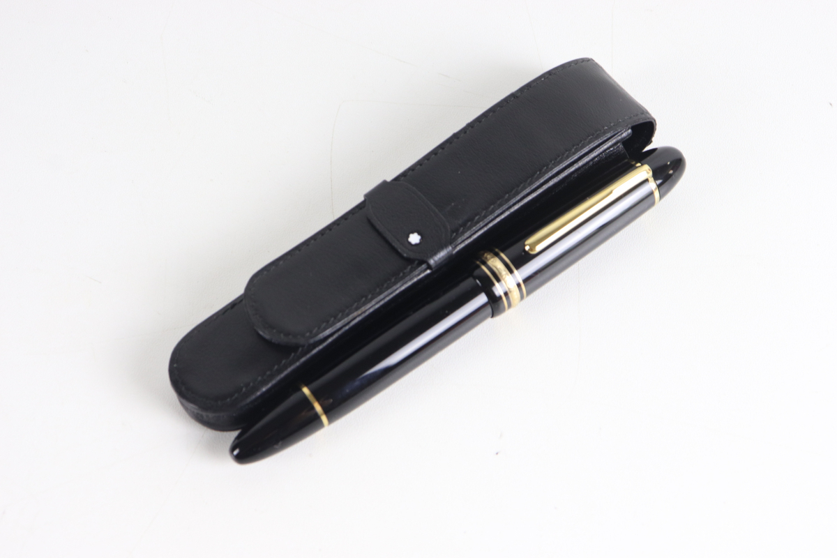 モンブラン No.22 万年筆 EF（極細字） ブラック MONTBLANC モンブラン