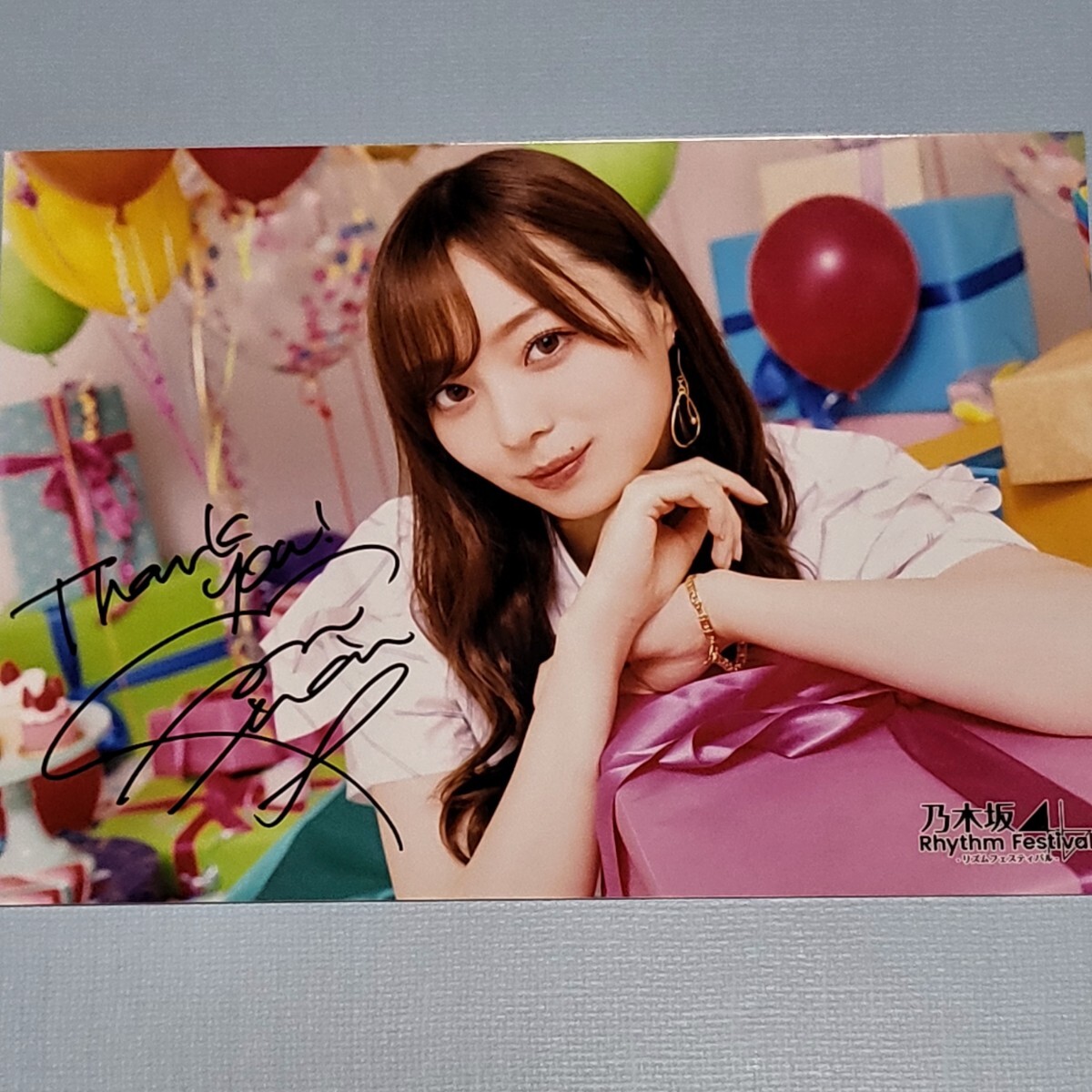 乃木坂46 乃木フェス 山下美月 直筆サイン入り アクアフォトフレーム