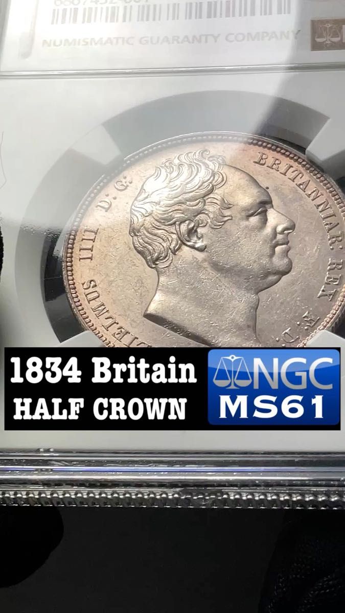 C258 1893年 1クラウン銀貨 ヴィクトリア イギリス｜Yahoo!フリマ（旧