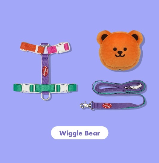WIGGLE WIGGLE BACKPACK HARNESS SET ハーネス+リード+ポーチ (wiggle