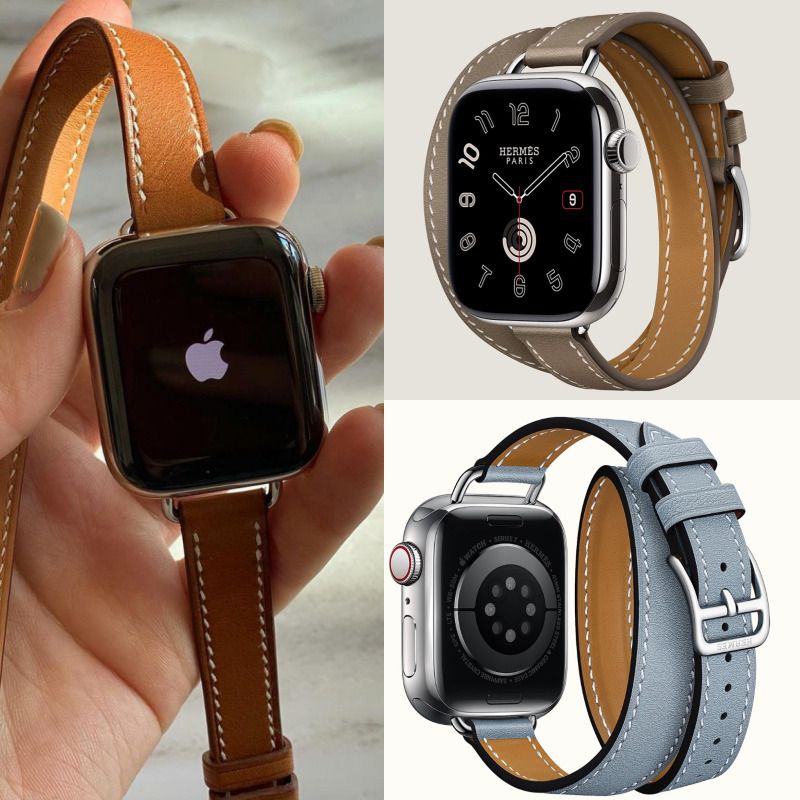 日本完売】Apple Watch Hermesアトラージュドゥブルトゥール (HERMES