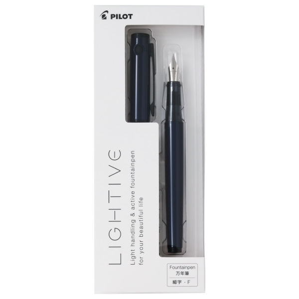 PILOT QUATRO Matt-NAVY 万年筆字幅F
