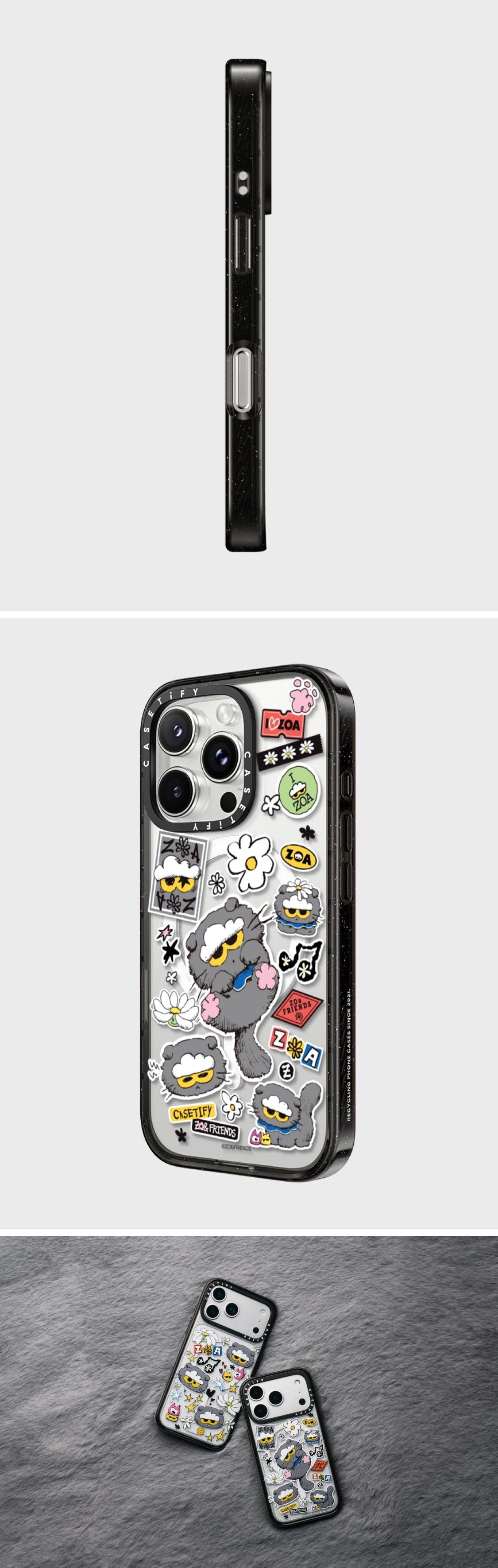 ZO&FRIENDS X CASETiFY ZOA Sticker Case (iPhone 16 Pro Max) – LINE