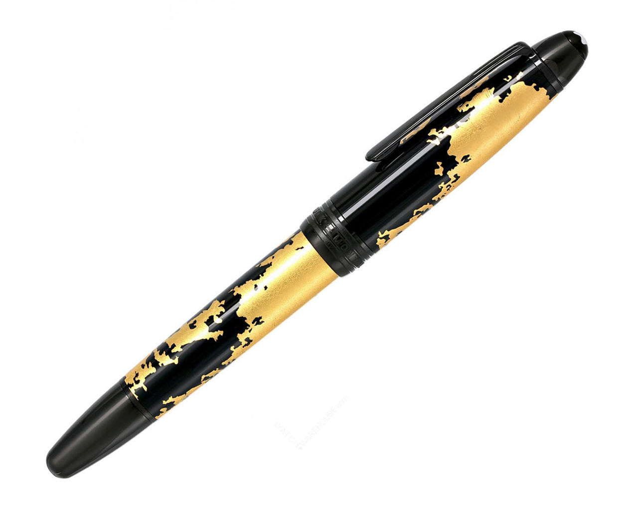 MONTBLANC Meisterstuck Calligraphy Gold Leaf (EF) Fountain Pen