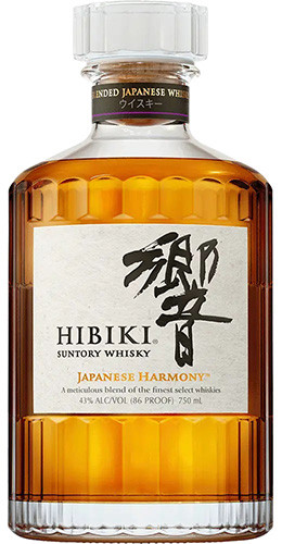 SUNTORY HIBIKI HARMONY 43% 750ML BLENDED JAPANESE WHISKY