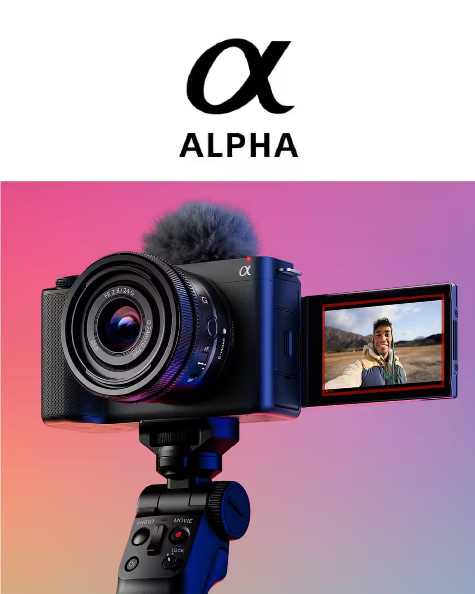 Sony Full-frame Interchangeable Lens Mirrorless Vlog Camera with