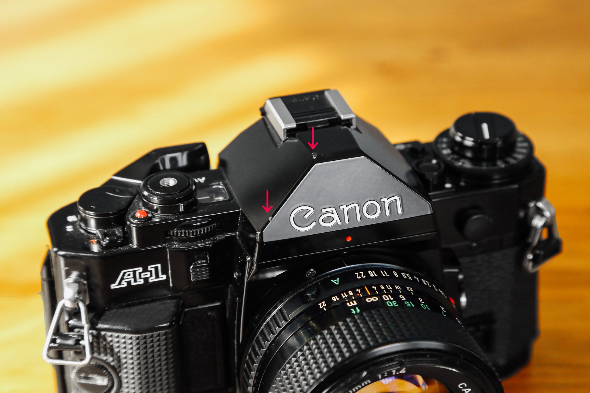 完動品】Canon A-1 + 標準レンズ フィルム一眼レフカメラ 動作確認済