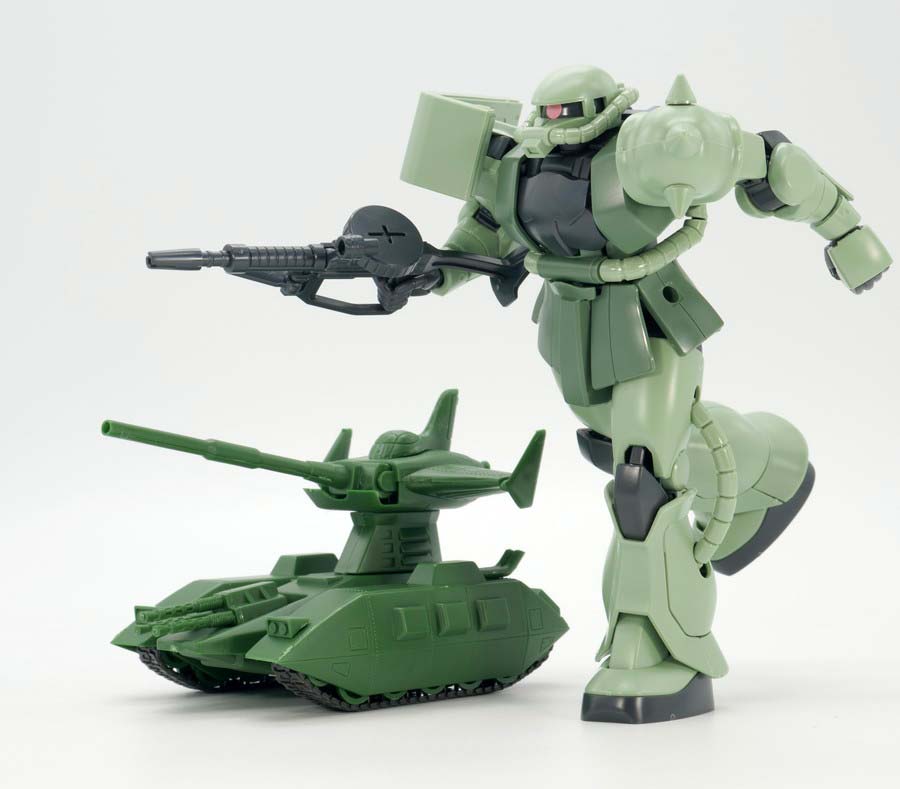 ガンプラ】1/144 マゼラアタック レビュー【旧キット】 | ポッチの