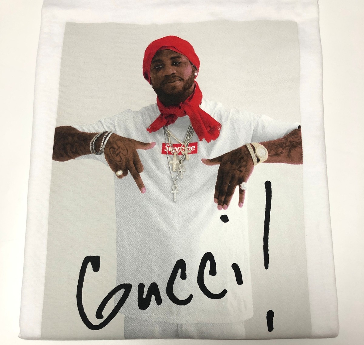 Supreme gucci mane tee | eBay