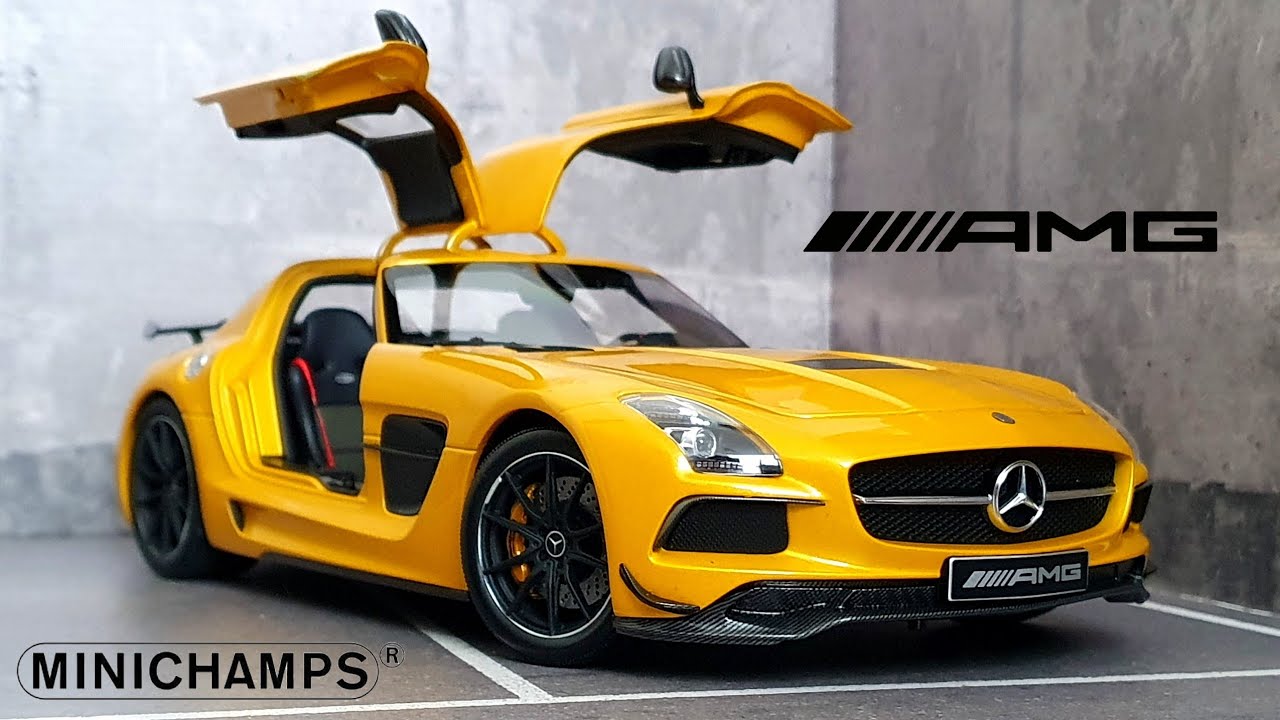 REVIEW: MiniChamps (2023 re-release) 1:18 Mercedes-Benz SLS AMG
