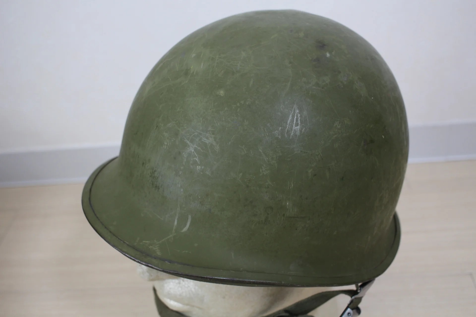 実物】ヘルメット 米軍 ベトナム戦争M1 軍幕 ミッチェルパターン 実物