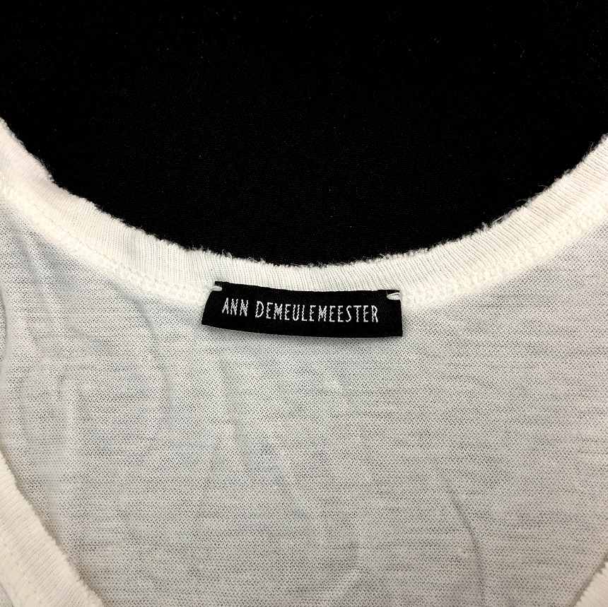 アンドゥムルメステール ANN DEMEULEMEESTER 息子 プリント タンク