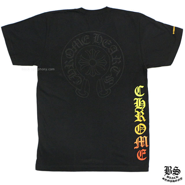 クロムハーツTシャツホースシューカラーブラック|クロムハーツ通販専門
