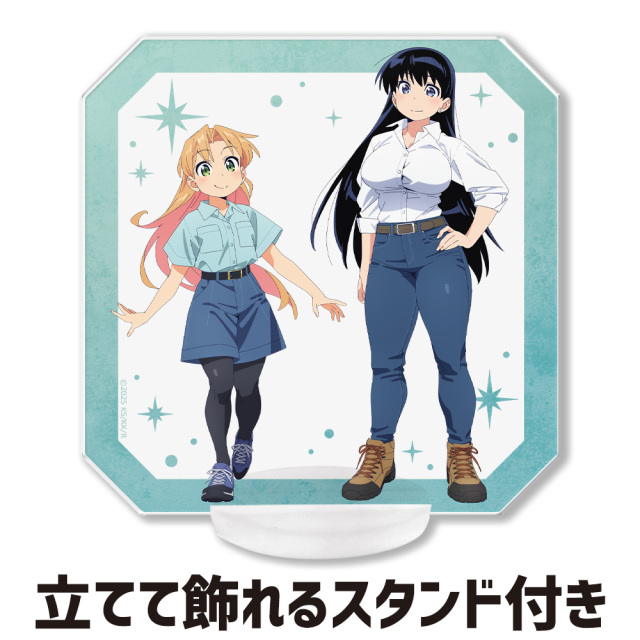 瑠璃の宝石 アクリルコースター(スタンド付) 瑠璃＆凪