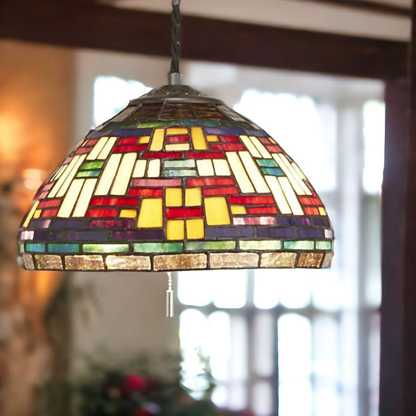 ステンドガラスランプ ペンダントライト エヴァ｜おしゃれインテリア