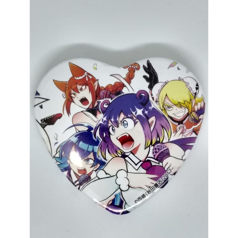 イルマ 魔入りました！入間くん 魔入間 コミケ106 ハート缶バッジ 鈴木入間