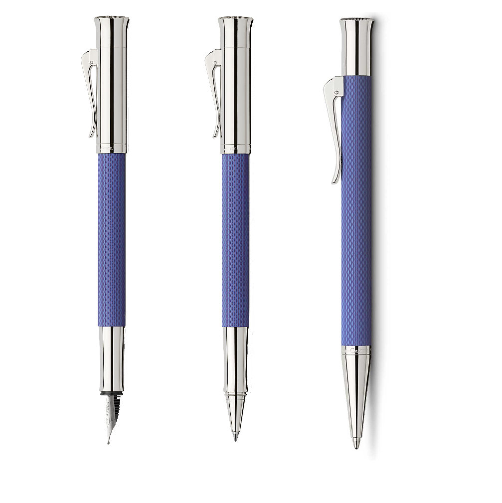 Graf Von Faber-Castell Guilloche Indigo Collection — The Lifestyle
