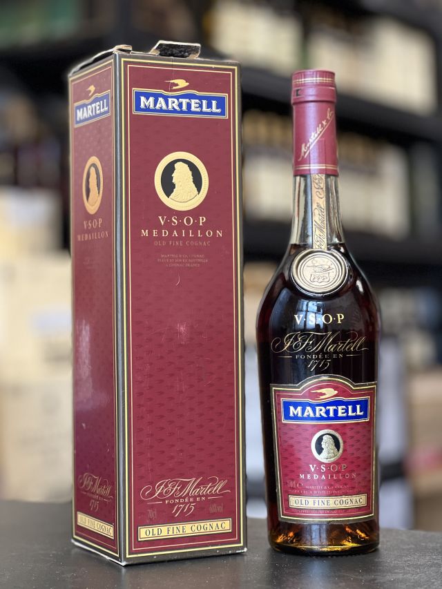 マーテル VSOP メダイヨン 旧ボトル ゴールドラベル 1000ml 古酒