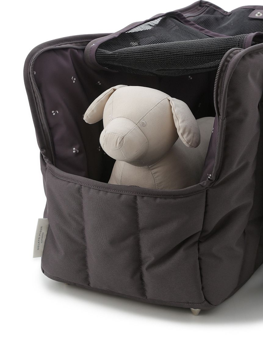 CAT&DOG】キルティングキャリーバック(バッグ・ポーチ)｜ルームウェア