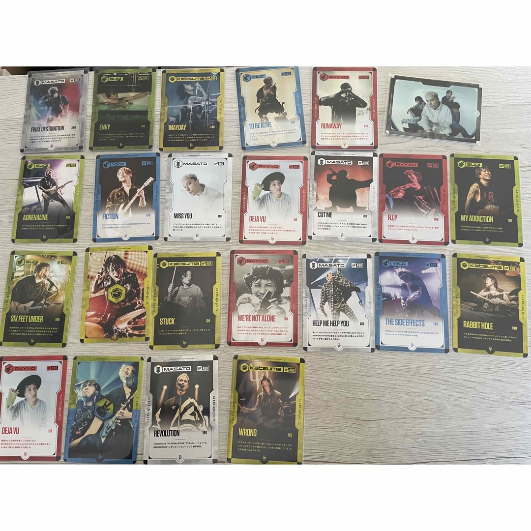 coldrain トレーディングカード