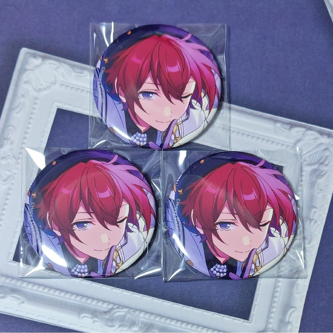 あんスタ 朱桜司 缶バッジ Mar 朱桜司 あんスタ コレクション 缶バッジ