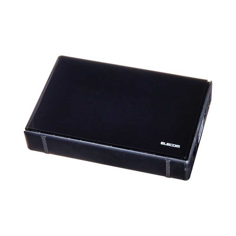エレコム SeeQVault対応3.5インチ外付けハードディスク ELD-QEN2040UBK