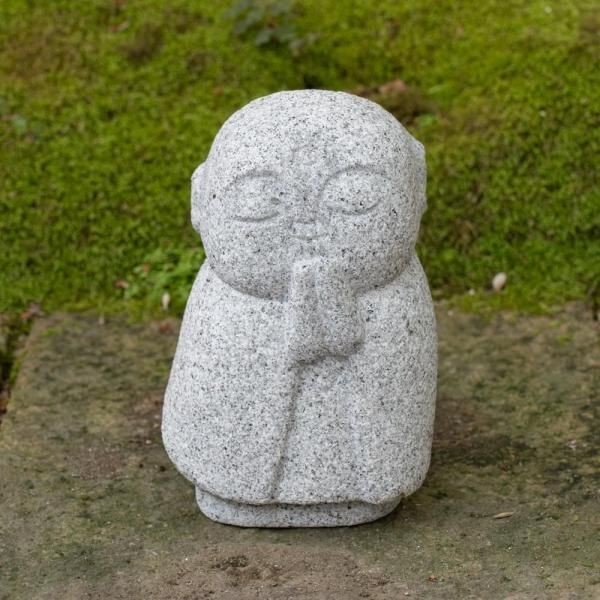 岡崎産御影石製の地蔵(A) | Jizo statue made of granite from Okazaki