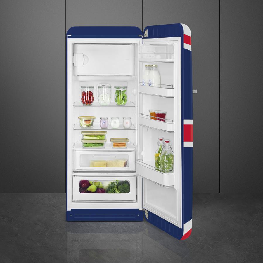 受注発注品】SMEG(スメッグ)冷蔵庫 FAB28(ユニオンジャック) : 二子