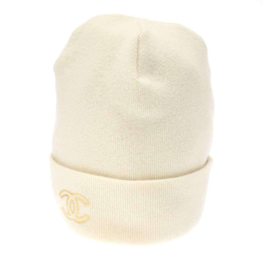 CHANEL（シャネル） ココマーク カシミヤビーニーニットキャップ