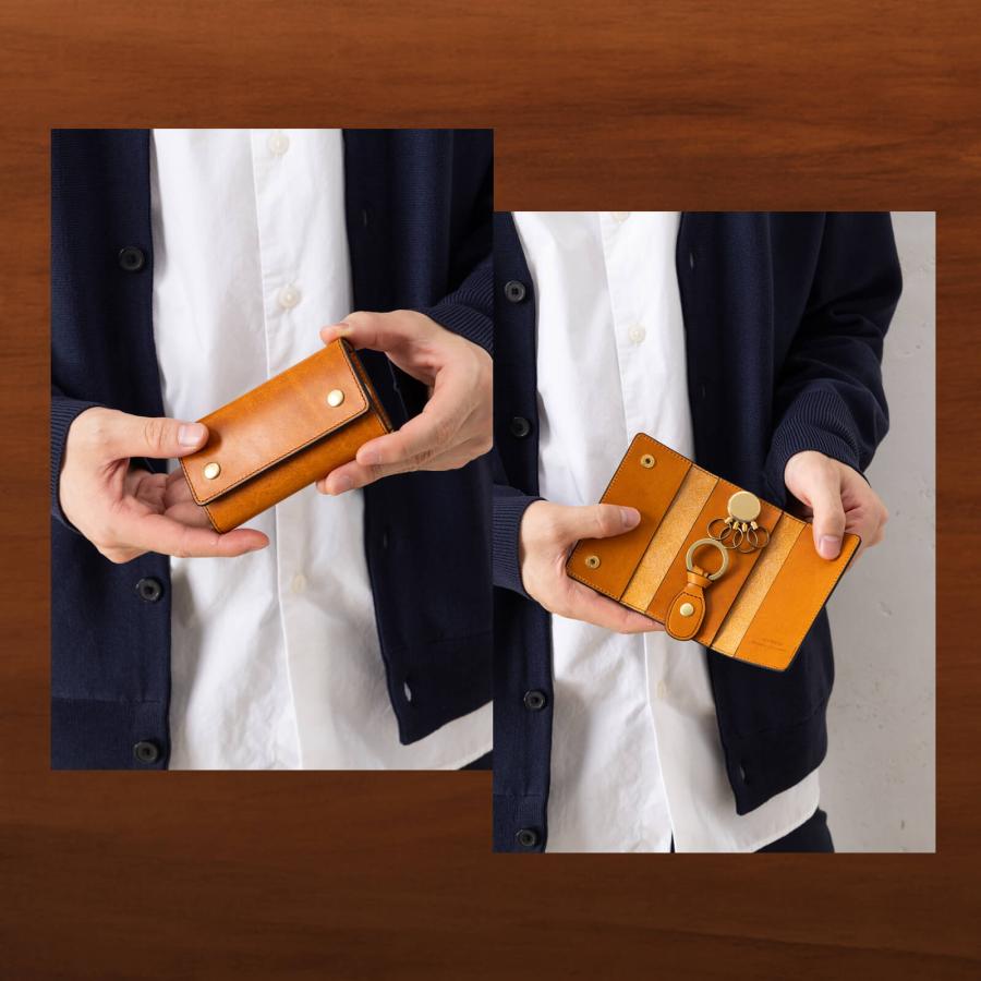 ハービー 正規品W スロウ キーケース 4連 キーリング KEY CASE メンズ