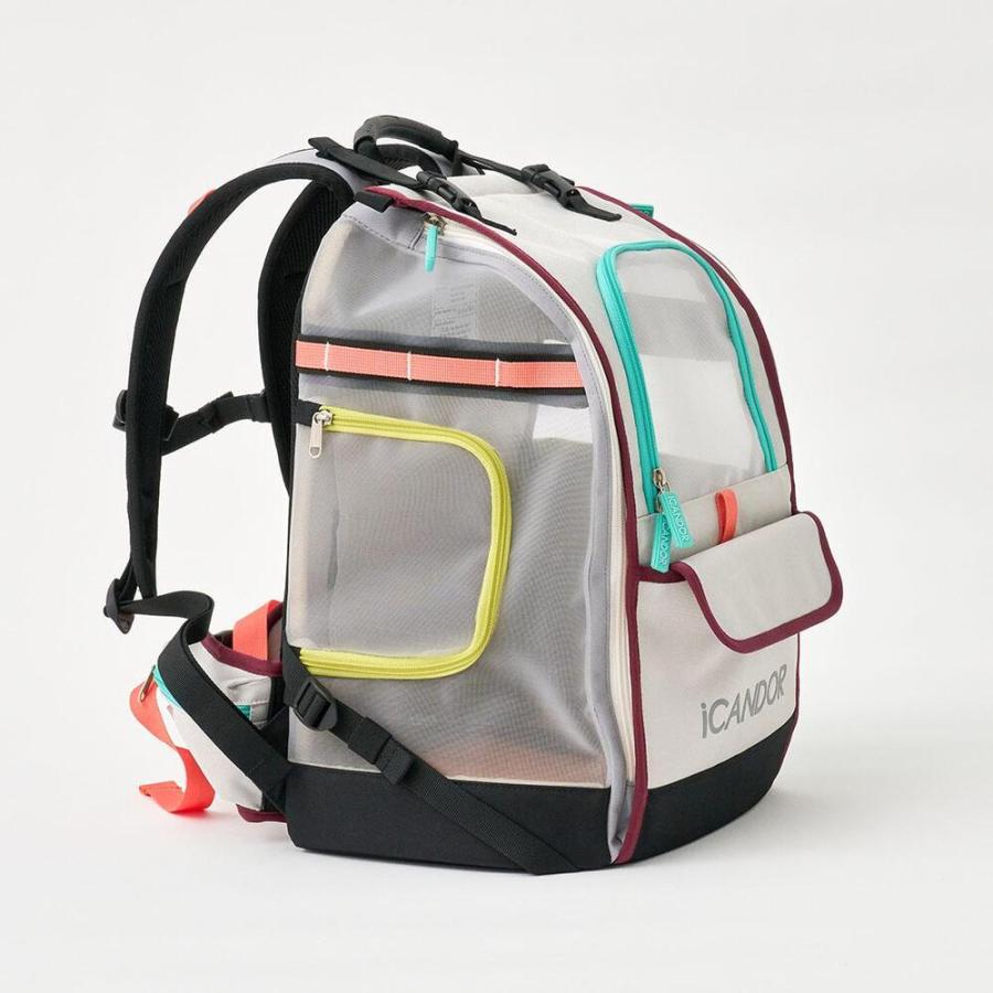 ICANDOR アイキャンダー JIGE BAG MISTY GRAY ペット ペットキャリー