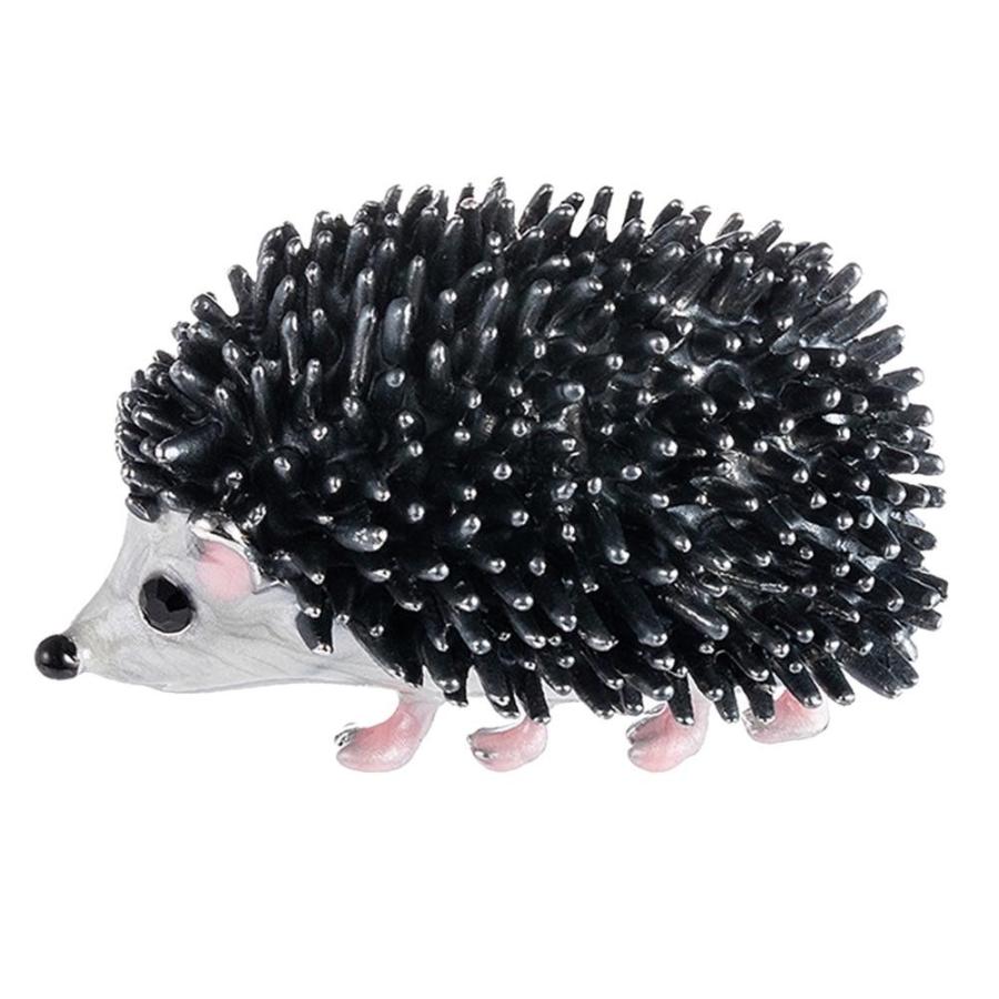 ハリネズミ ブローチ エナメル プレゼント ギフト 可愛い ガーリー