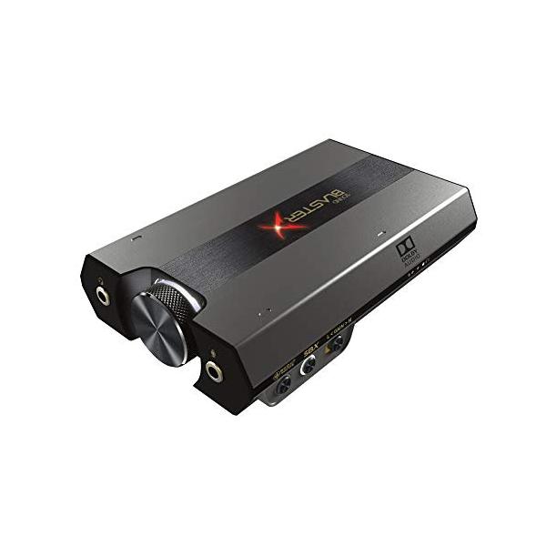 Creative Sound BlasterX G6 ポータブル ハイレゾ対応 ゲーミング USB