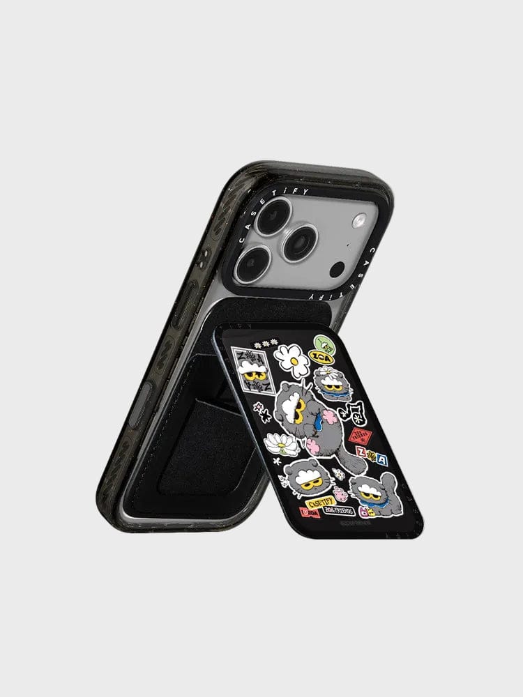 ZO&FRIENDS X CASETiFY ZOA Sticker Card Holder Stand (Black) – LINE