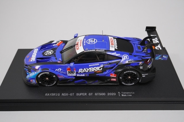 1/43 エブロ 45755 ホンダ レイブリック NSX-GT スーパーGT GT500 2020