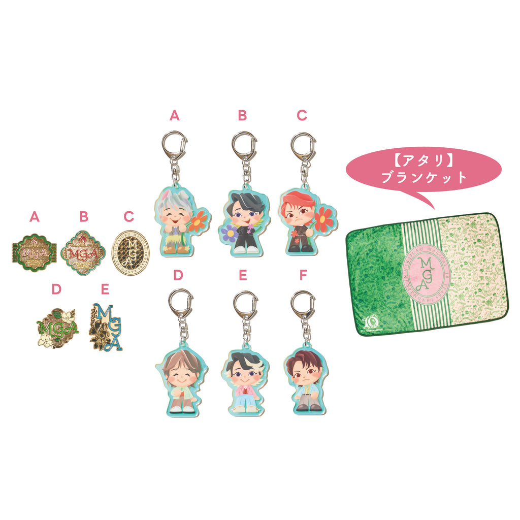 LANDMARK IN HARAJUKU ガチャ – Mrs. GREEN APPLE OFFICIAL LIVE GOODS